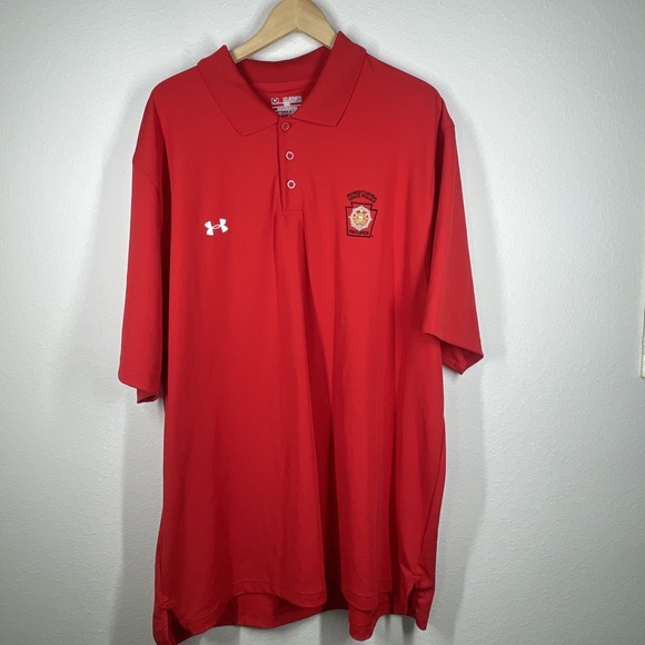 Under Armour Other - Under Armour Retired PSP PA State Police Trooper Polo Flag Men's 3XL